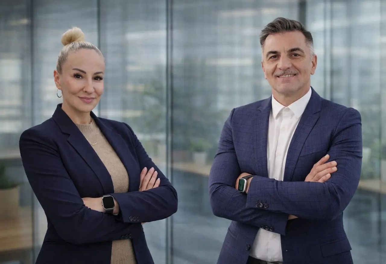 Jennifer Pappe und Andreas Kubowitsch, das Team der Grünen Kuriere